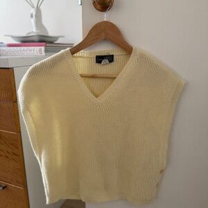 🧶 Vintage Mister Noah Cream Sweater Vest | Size L